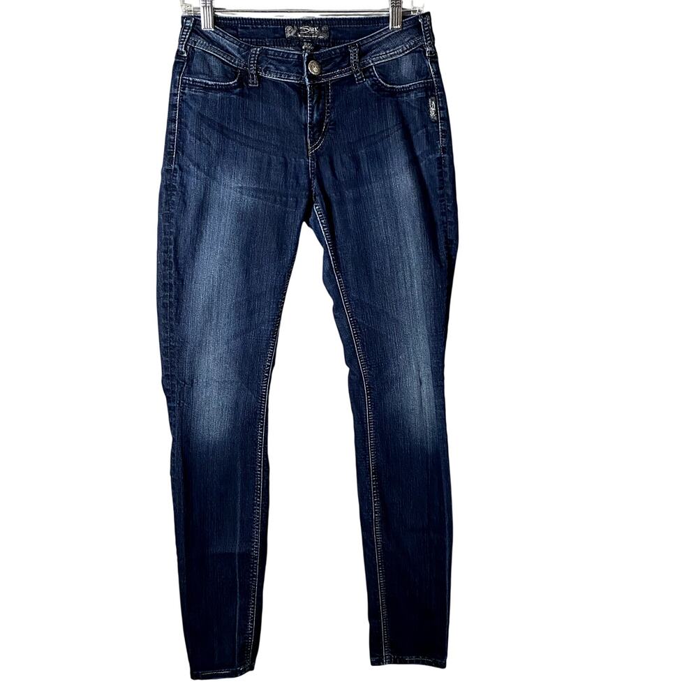 Silver Suki Jegging Dark Wash Denim Blue Jeans Womens Size W 29/ L 31